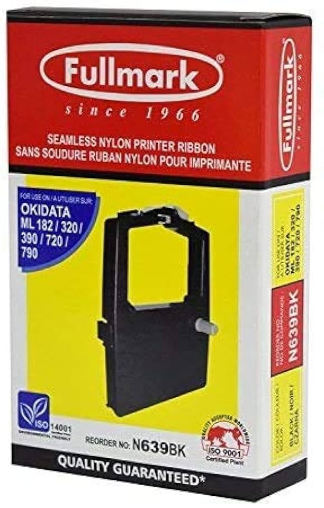 Fullmark - N639BK Seamless Nylon Ribbon Compatible